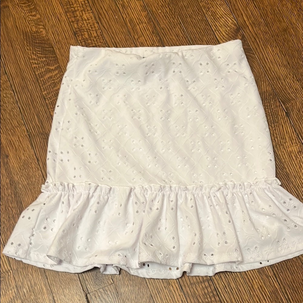 Top 10 White Eyelet Skirt